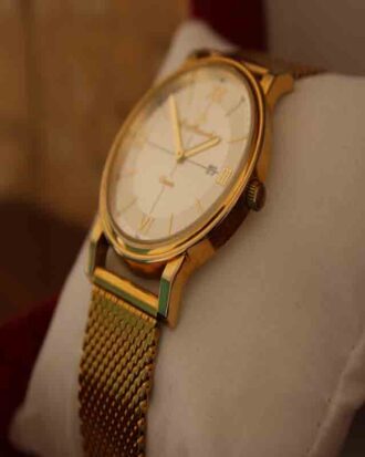Gold Chain Wristwatch