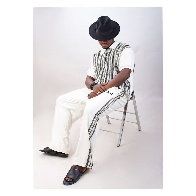 The Golfer TWO PIECE.  White Black ( 2 PCS  ) - Image 3