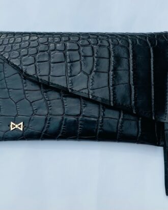 The Indulgence croc skin man purse clutch for men