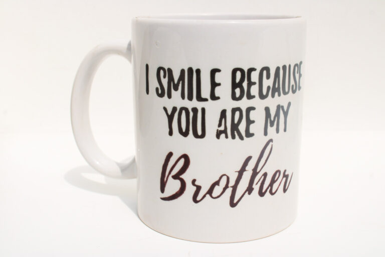 Family Mesage Coffee Mug - Brother