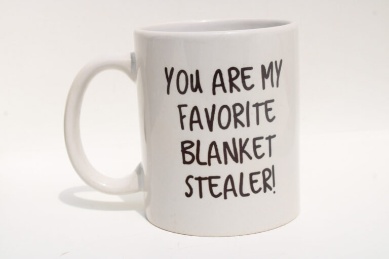 Romantic Mesage Coffee Mug - Blanket Stealer