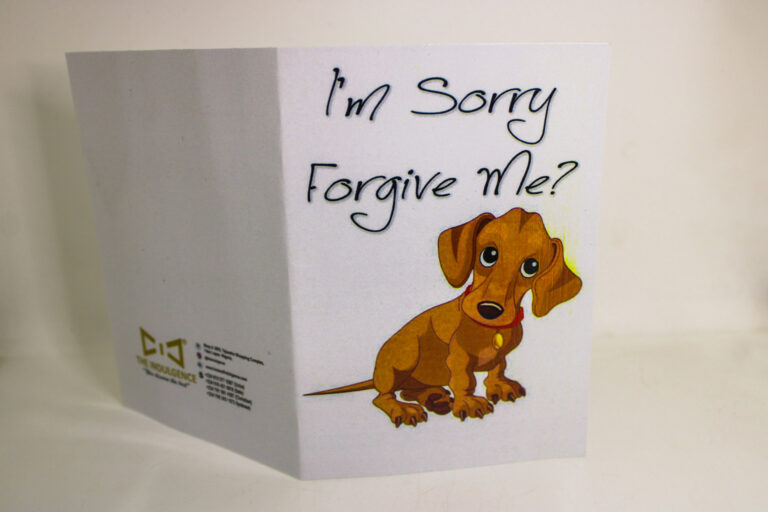 Cards -I'm Sorry Forgive Me