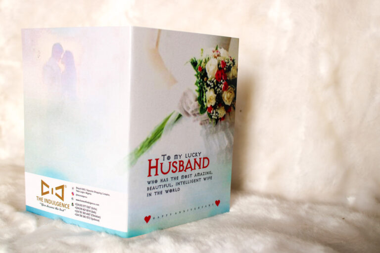 To My Lucky Husband Card