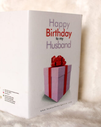 Happy Birthday Husband Card