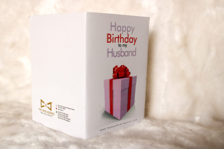 Happy Birthday Husband Card
