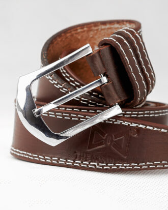 Abdulrasak Indulgence Italian Leather Belt - Brown