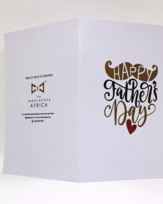 Indulgence Card Fathers day