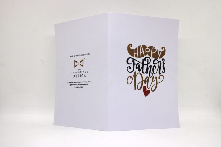 Indulgence Card Fathers day