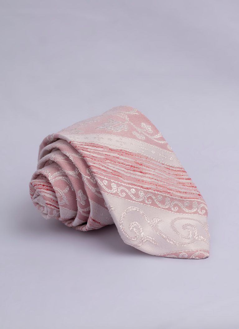 Darius Peach Vintage Novelty Tie