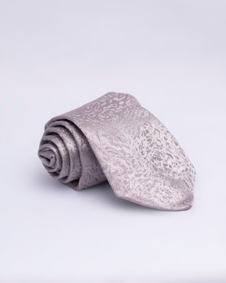 Silver Ash plain Tie
