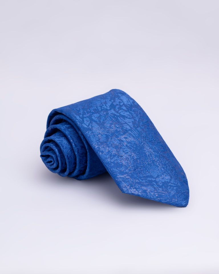Royal Blue plain Tie