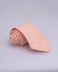 Peach Plain Tie