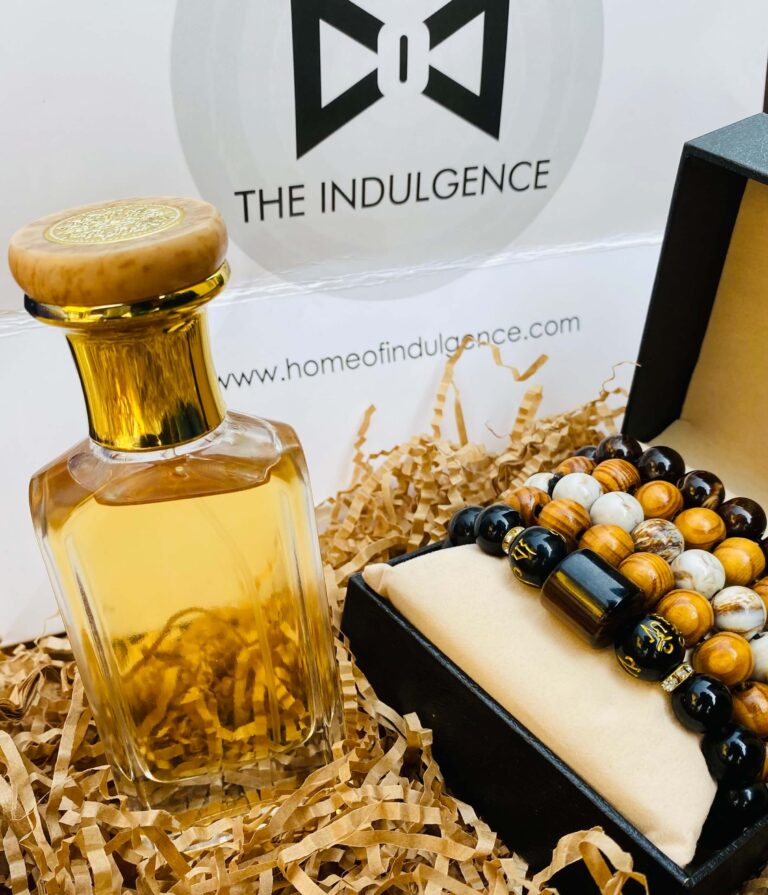 Aniekan Luxury Gift Boxes for him in Lagos bracelet and perfume oil