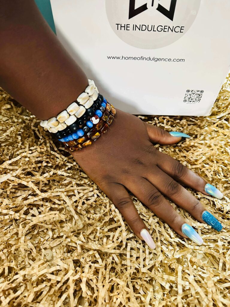 Enyonam Women fashion stackable Bracelet set Lagos Nigeria Surulere luxury gift bracelets for her