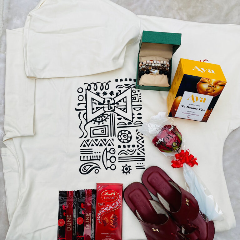 White Hoodie Female Giftset, perfect Gift for her - Orekelewa By The Indulgence - Image 3