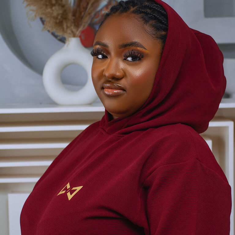 wine Ankara hoodie African craft the indulgence