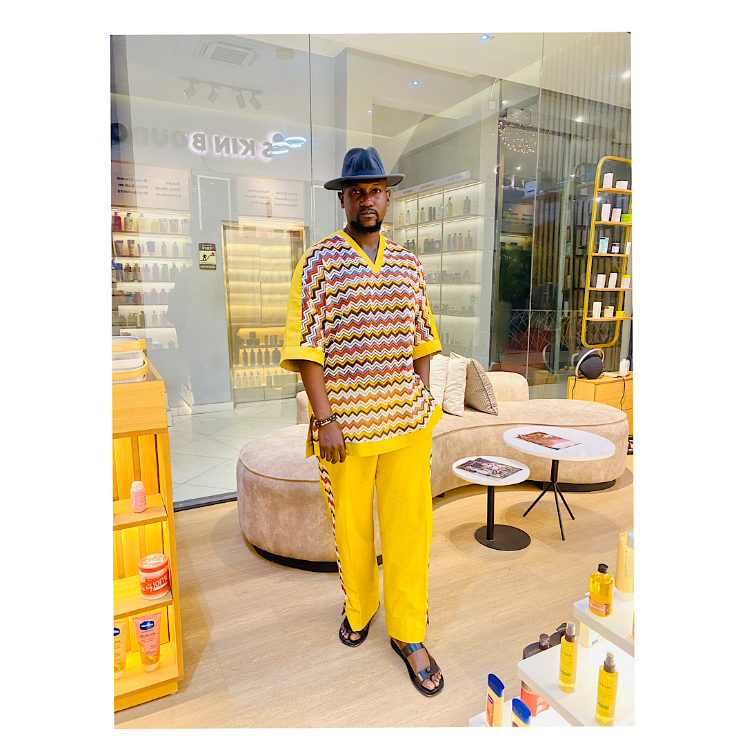 IDAN luxury Mustard Yellow Lace V Neck with Baggy Trouser Two Piece by The Indulgence Home of Indulgence