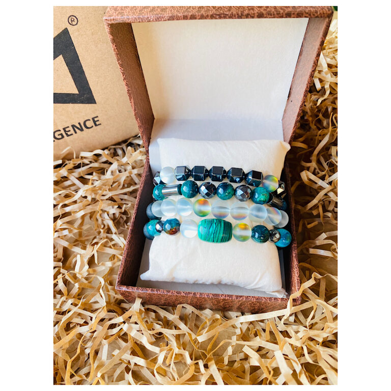 green bracelet for men (sanni) Theindulgence