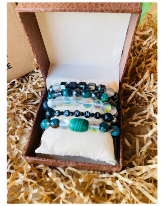 affordable green custom bracelet for men sanni.JPG