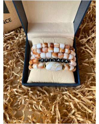 customizable white bracelet for men (marcus) Theindulgence