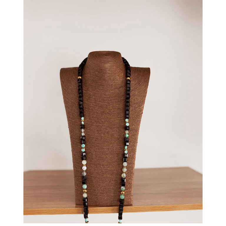 coral-wedding-black-neck-beads-lagos-nigeria