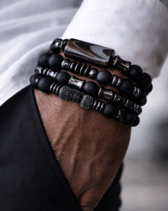 Oba enitan mens bracelet set