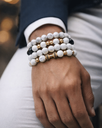 Olubadan mens premium bracelet set