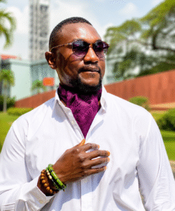 Magenta Pattern iSquad Ascot Tie